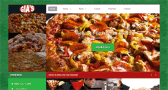Desktop Screenshot of giaspizzeria.com