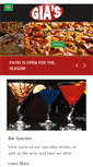 Mobile Screenshot of giaspizzeria.com